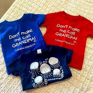 Bundle of 6 months tees Catalina Island